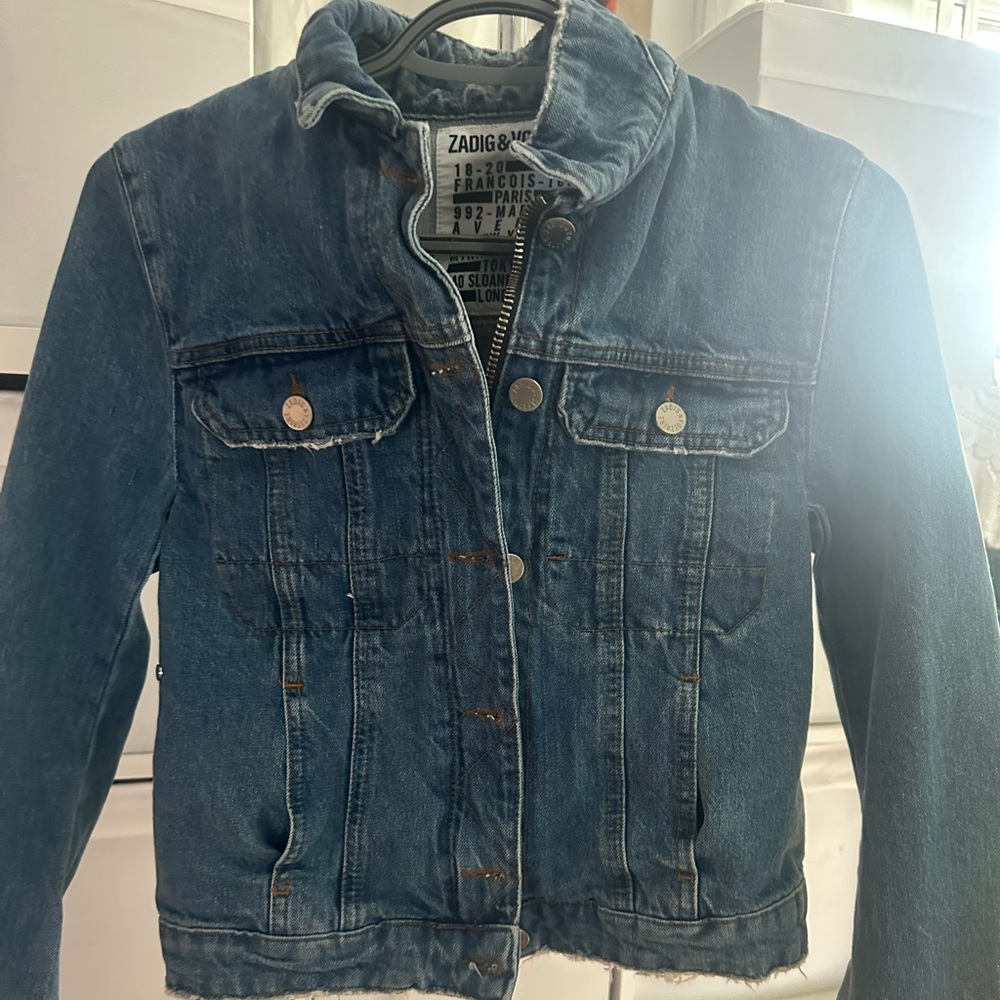M—Zadig &Voltaire jean jacket
